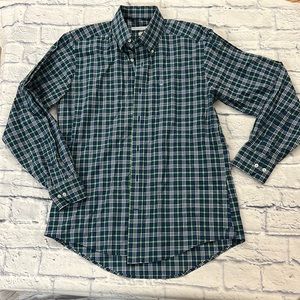 Southern Tide plaid button down shirt size large